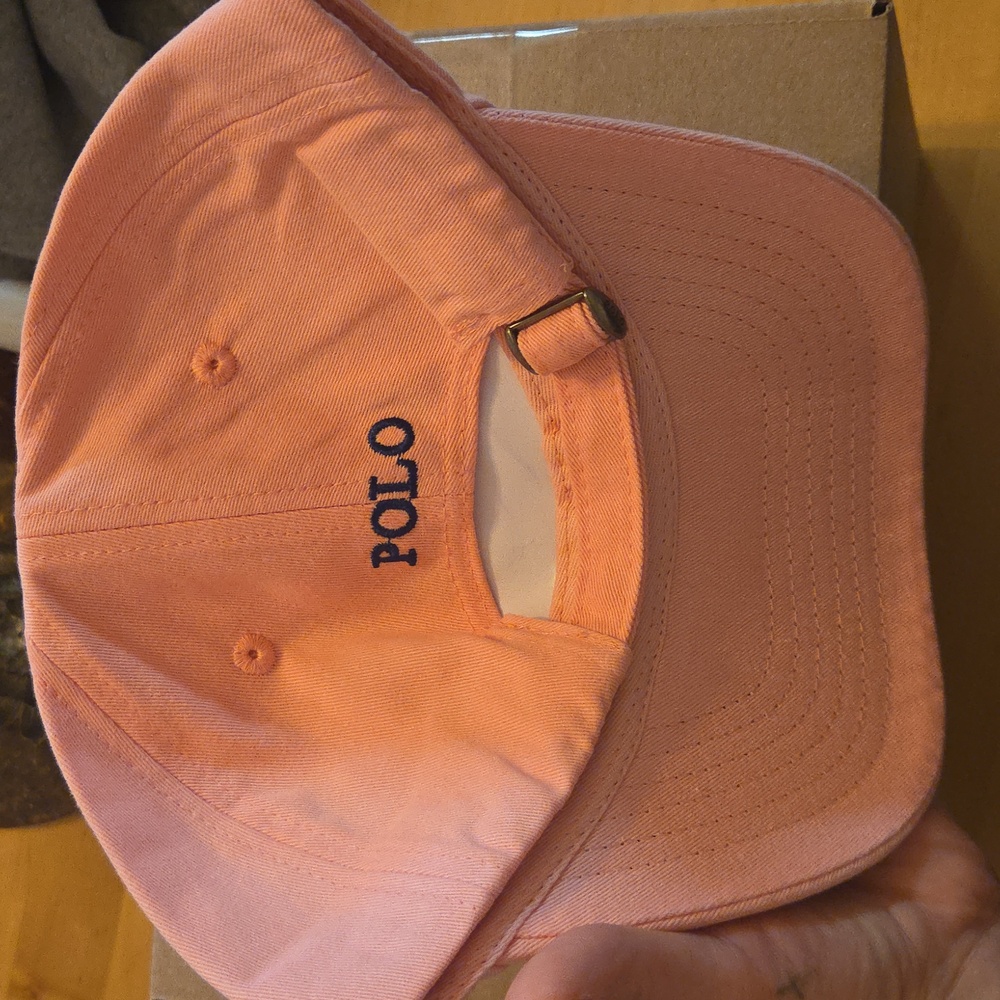 Pink Polo Cap - Picture 2 of 3